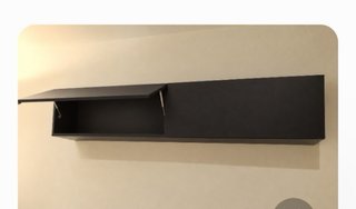 Mueble de boceto negro