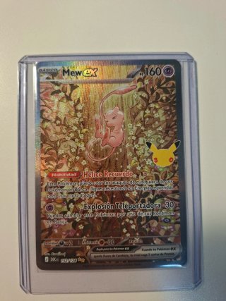 Carta Pokémon Mew ex 30 Aniversario