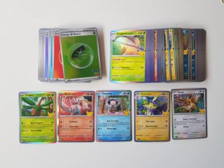Pack 102 Cartas Pokémon 30 Aniversario