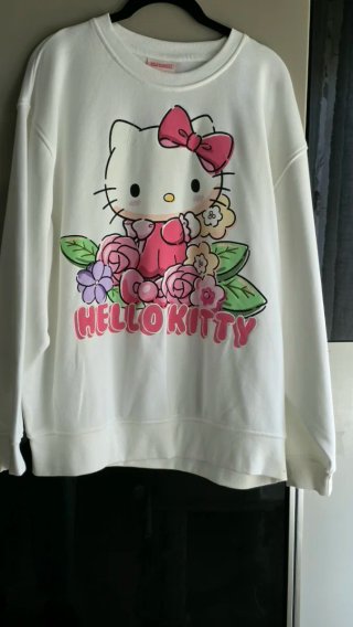 Felpa oversize Hello Kitty tg L