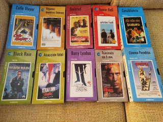 Colección 10 Películas VHS