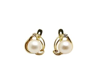 Pendientes de Oro 18 Kt. 3.8 gr. de segunda mano