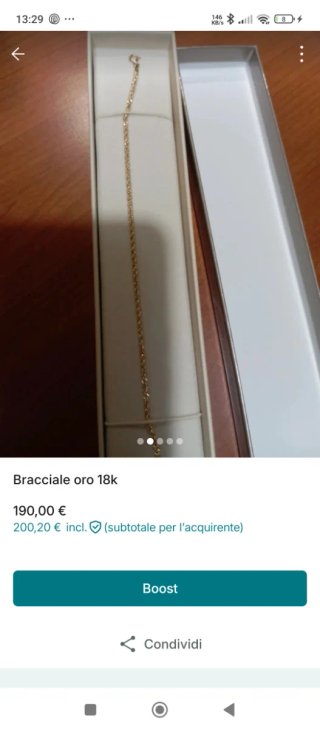 Bracciale in oro 18k