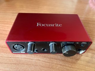 Tarjeta de sonido Focusrite Scarlett Solo 3 Gen