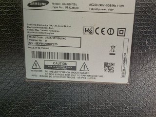 Televisor Samsung 43 pulgadas