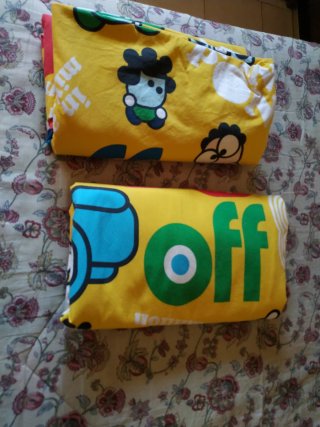 Set de 2 Fundas Nórdicas y 2 Almohadones
