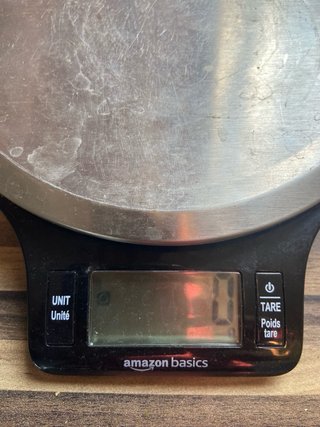 Báscula de cocina digital Amazon Basics