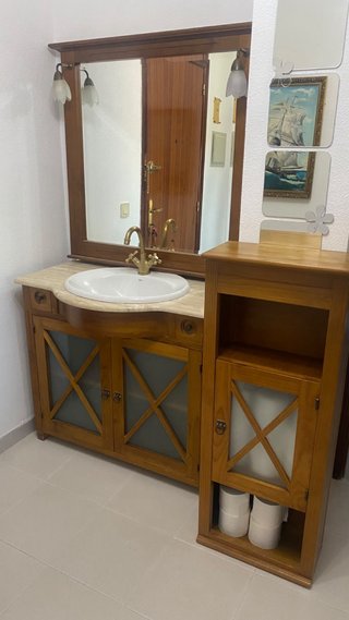 Conjunto Muebles de Baño de Madera