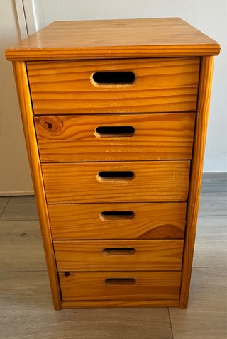 Cajonera de madera