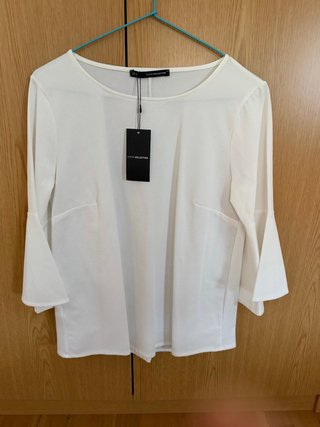 Blusa Sfera Manga Acampanada talla M