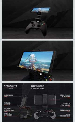 Clip MOGA per controller Xbox