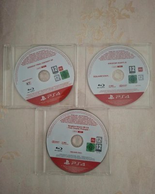 Pacchetto 3 Giochi PS4 (Kingdom Hearts, Dissidia)