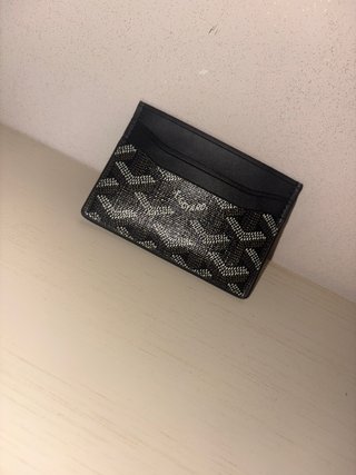 Portacarte Goyard nero