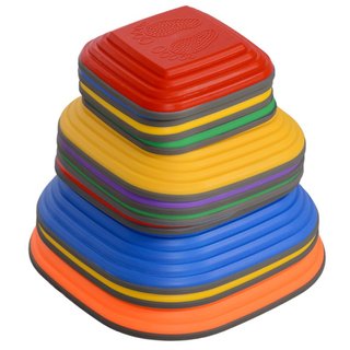 Balance-Trittsteine para Niños, 11 Teile, Rutschfe
