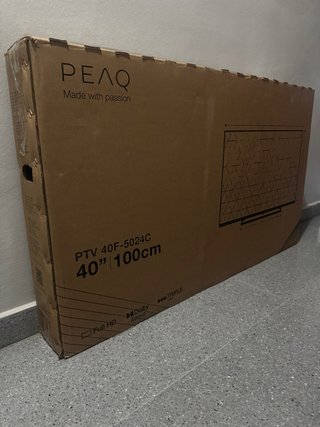 TV PEAQ 40" FHD PTV 40F-5024C.