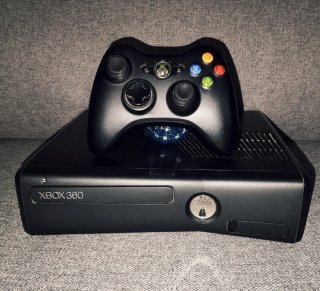 Console Xbox 360 Nera con Controller
