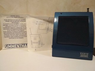 Radiolina Simmenthal anni 80