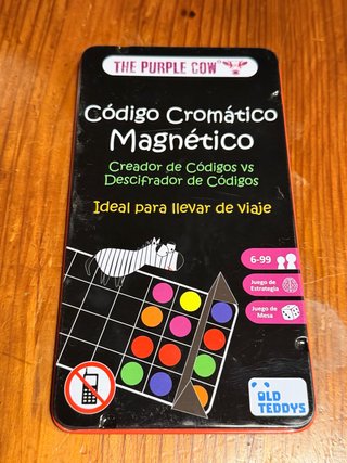 Juego de Mesa Código Cromático Magnético