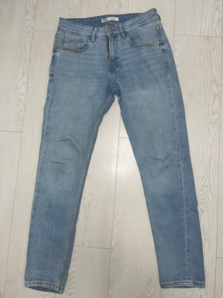 Pantalón vaquero Zara azul