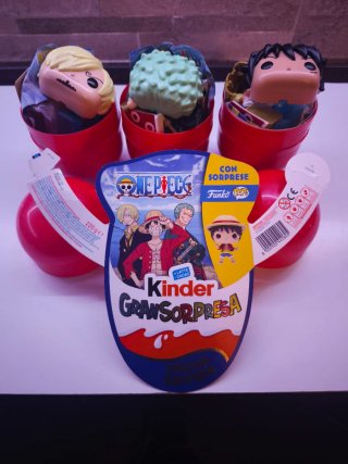 Funko One Piece Kinder 2026 Luffy Sanji Zoro