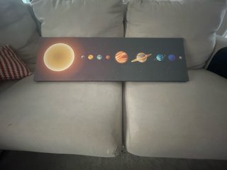Cuadro Decorativo Sistema Solar