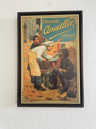 Cuadro Vintage Chocolate Amatller
