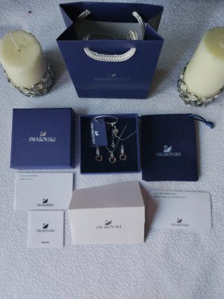 Conjunto Swarovski Cristal Nuevo a estrenar