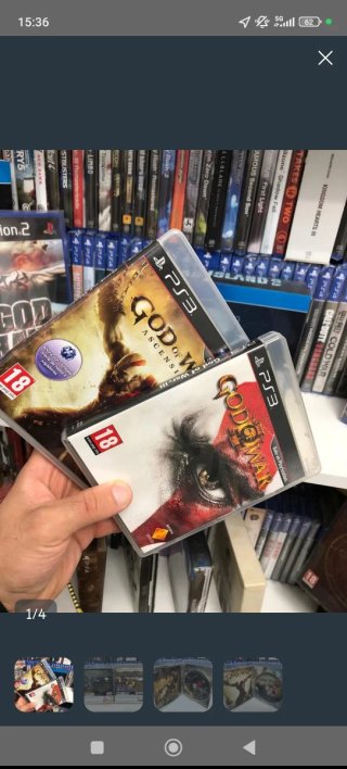 2 Giochi PS3: God of War Ascension e III