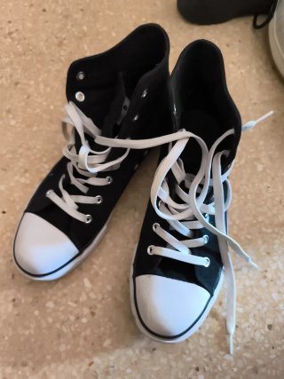 Scarpe Nere Stile Casual