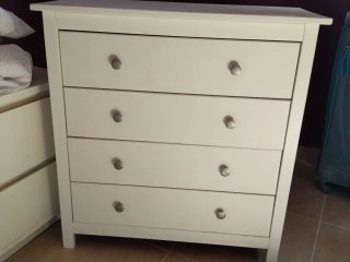 Cajonera Blanca de Madera