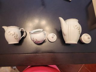 Conjunto 3 peças louça Viana