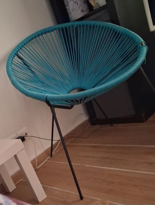 Silla Acapulco Turquesa
