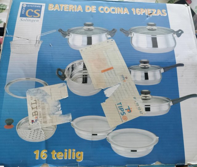 Batería de Cocina CS Koch Systeme 16 Piezas