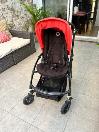 Carrito Bugaboo Bee 5 con Capota Roja