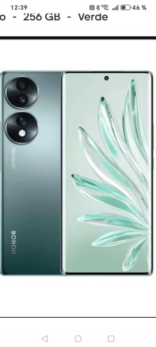 Honor 70 256GB Verde