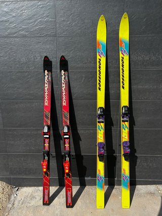 2 Pares de Esquís Dynastar y Rossignol