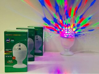 Luz de Disco LED Multicolor