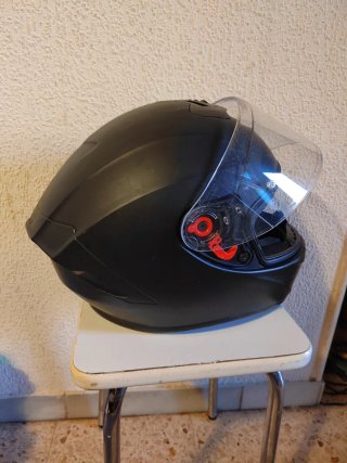 Casco de Moto Integral Negro