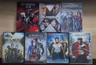 Lote 7 Películas X-Men en DVD
