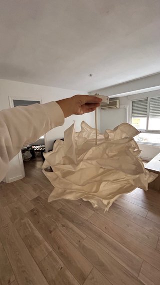 Lámpara de techo estilo flor