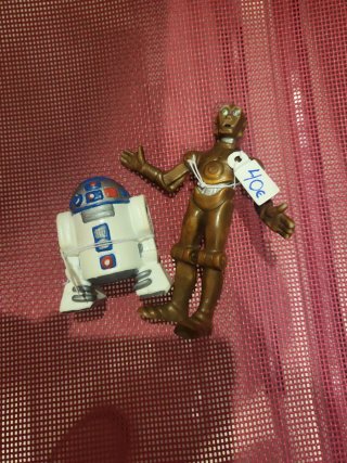 Figuras Star Wars R2-D2 y C-3PO
