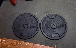 2 Discos de 10 kg