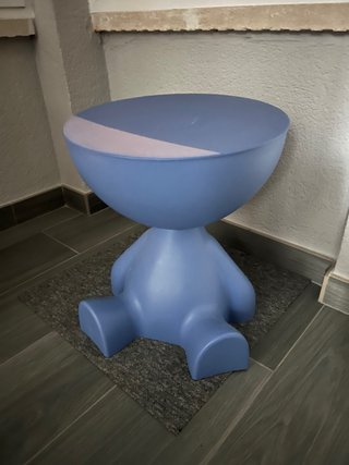 Taburete o Mesa Auxiliar Azul