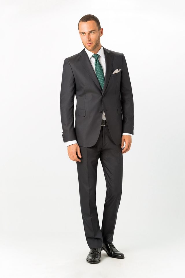 Traje ceremonia Caramelo (negro, T48)