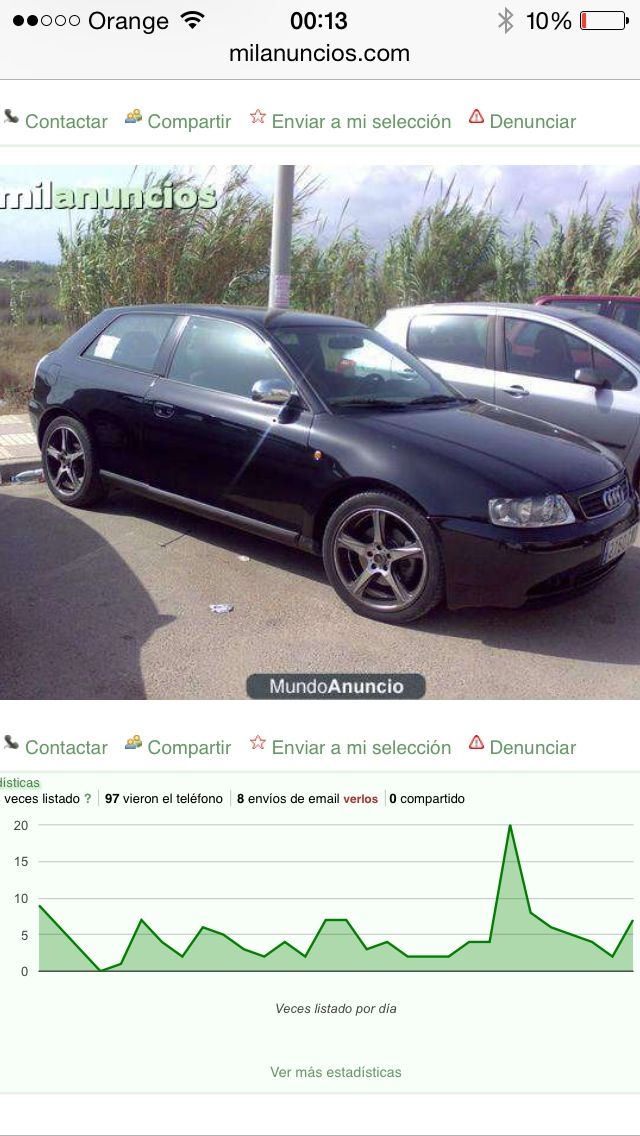 A3 1800 turbo del 2000,despiece