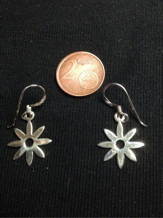 Pendientes de plata de ley 925