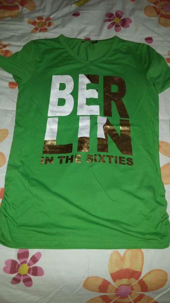 Camiseta elastica verde